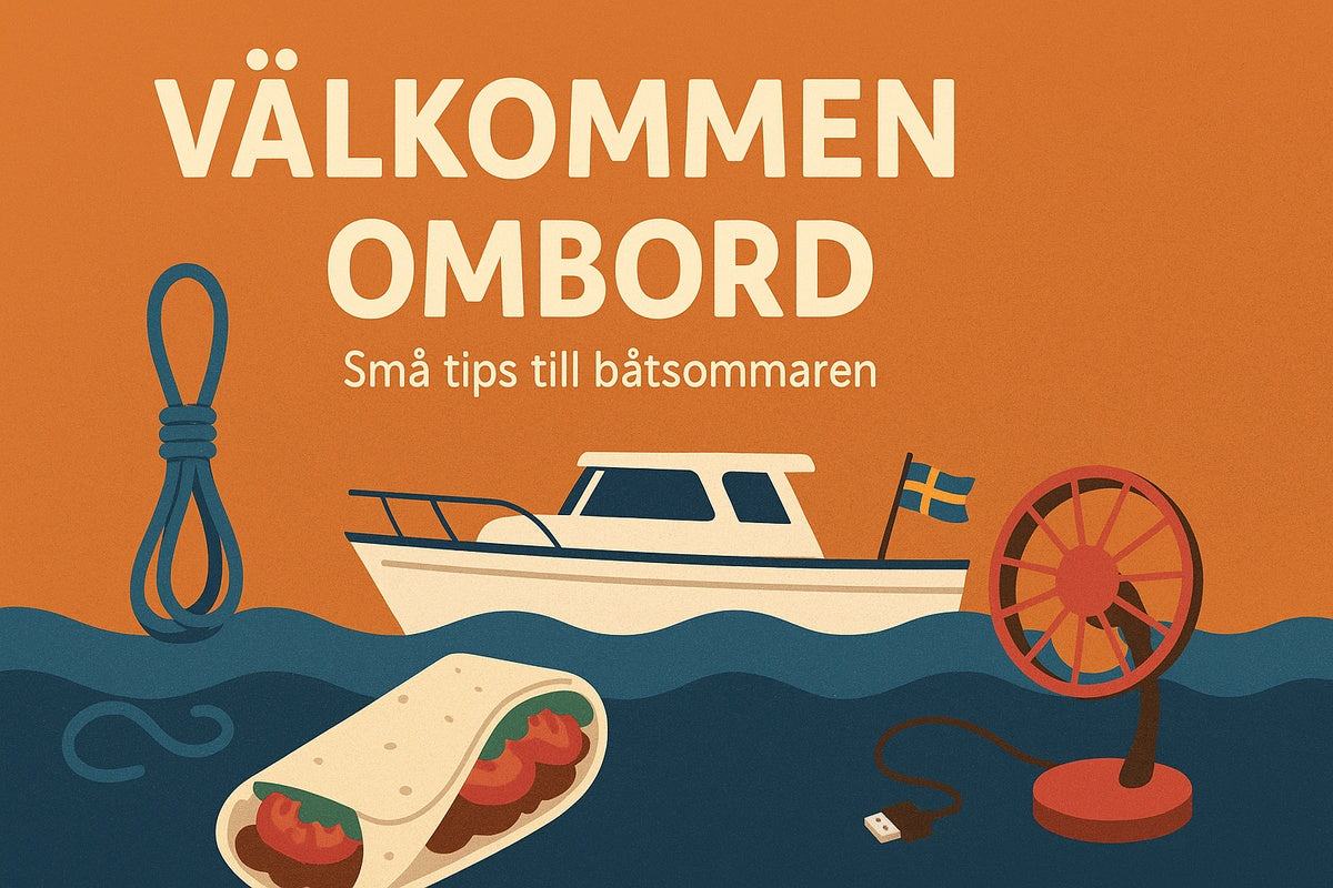 Små tips till sommarens båtäventyr